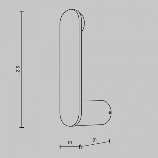 Бра Maytoni Connect MOD356WL-L4B3K