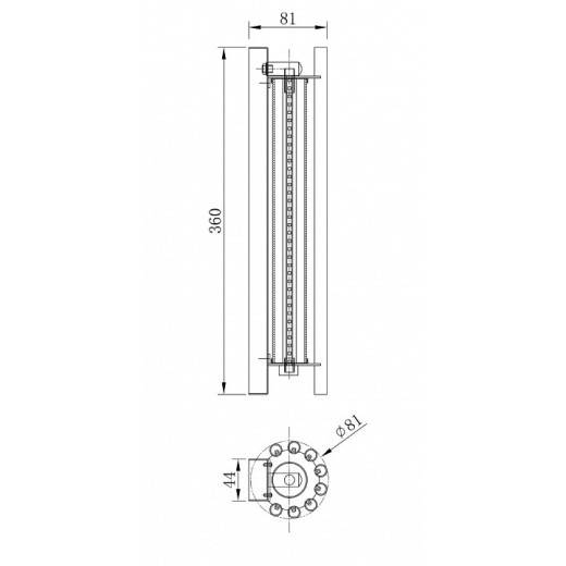 Накладной светильник Maytoni Sonata MOD410WL-L12CH3K