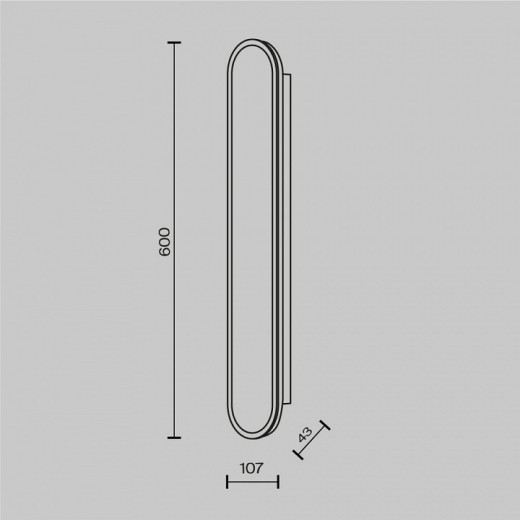 Накладной светильник Maytoni Perlamour MOD429WL-L30BSK