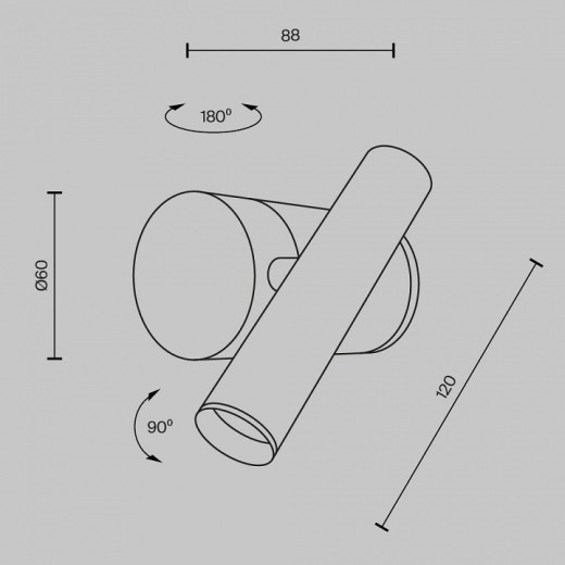 Бра Maytoni Utility MOD433WL-L3N3K1
