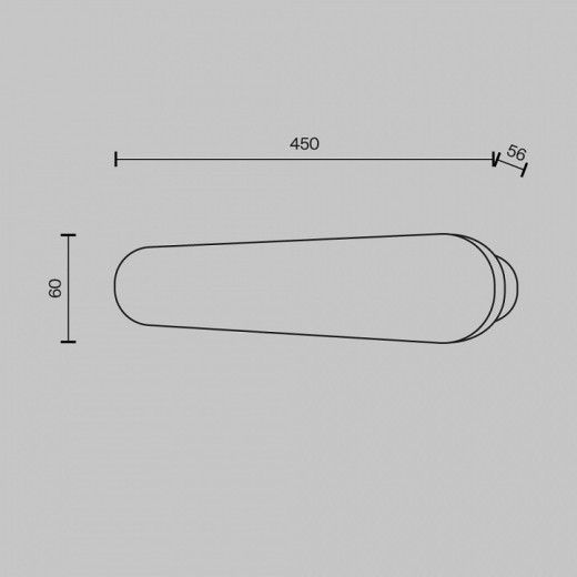 Накладной светильник Maytoni Glamping MOD437WL-L13BG3K