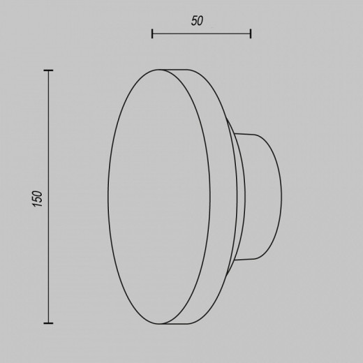 Накладной светильник Maytoni Glamping MOD437WL-L5BG3K