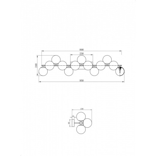 Бра Maytoni Dallas MOD545WL-13G