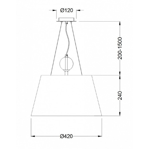 Подвесной светильник Maytoni Bergamo MOD613PL-03BG