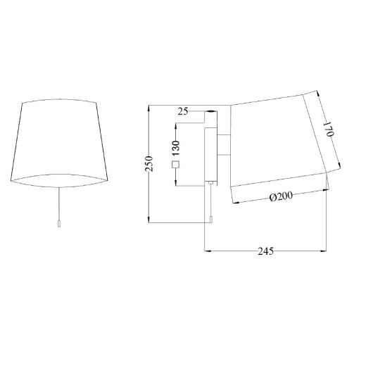 Бра Maytoni Bergamo MOD613WL-01W