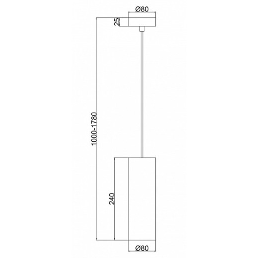 Подвесной светильник Maytoni Gioia P011PL-01CH