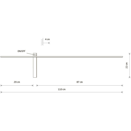Бра Nowodvorski Impulse Led L 8117