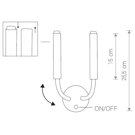 Бра Nowodvorski Stalactite 8354