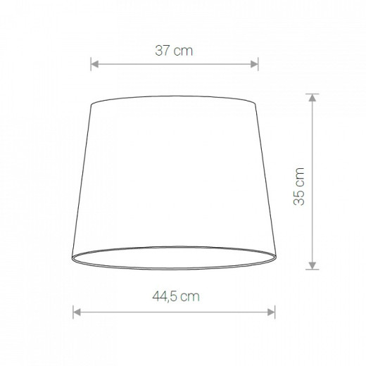 Плафон текстильный Nowodvorski Cameleon Cone M WH 8413