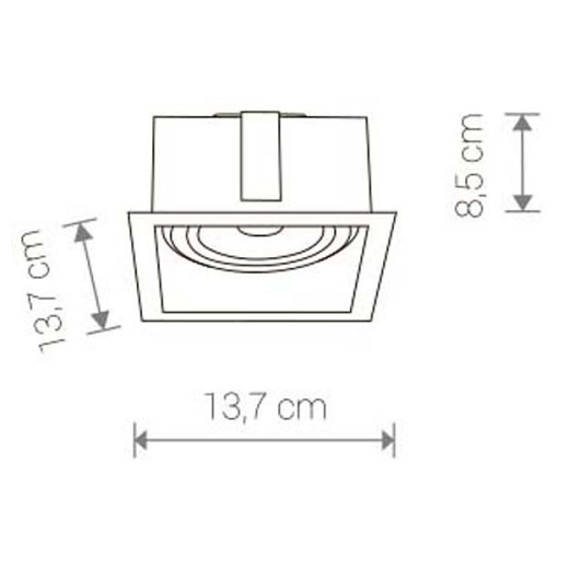 Встраиваемый светильник Nowodvorski Mod 9417