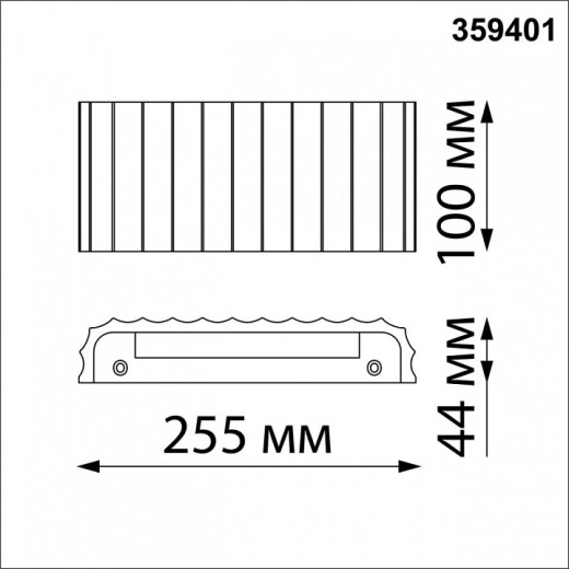 Накладной светильник Novotech Yeso 359401