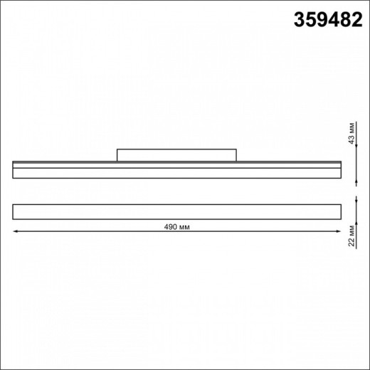 Накладной светильник Novotech Flum 359482