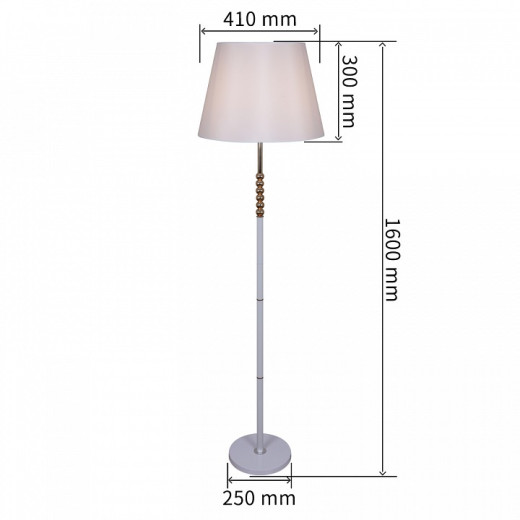 Торшер 02053-0.6-01 BK-CR