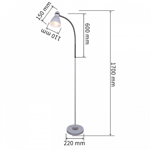 Торшер 03714-0.6-01 BK
