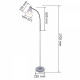 Торшер 03714-0.6-01 WH