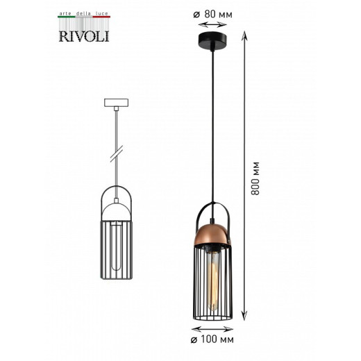 Подвесной светильник Rivoli Anemon Б0047359