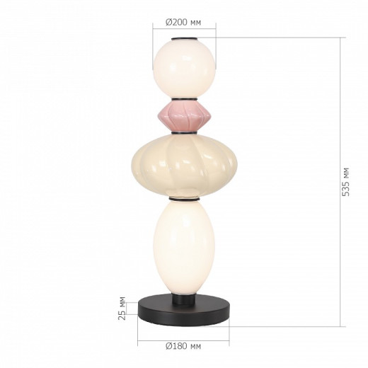 Настольная лампа декоративная ST-Luce FLORENTINI SL6134.404.01