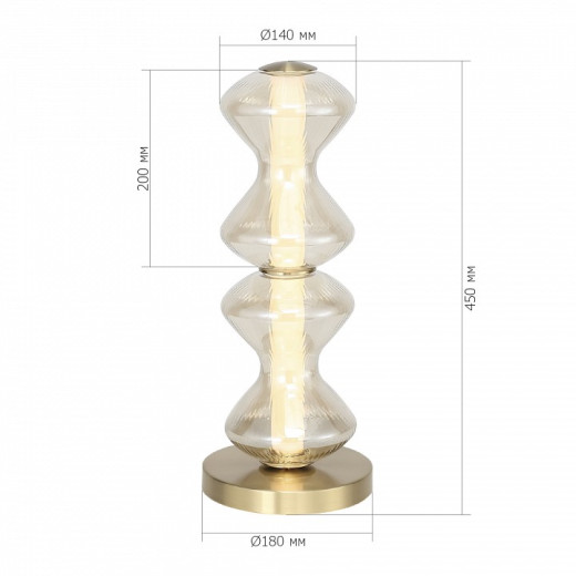 Настольная лампа декоративная ST-Luce SPINE SL6136.214.01