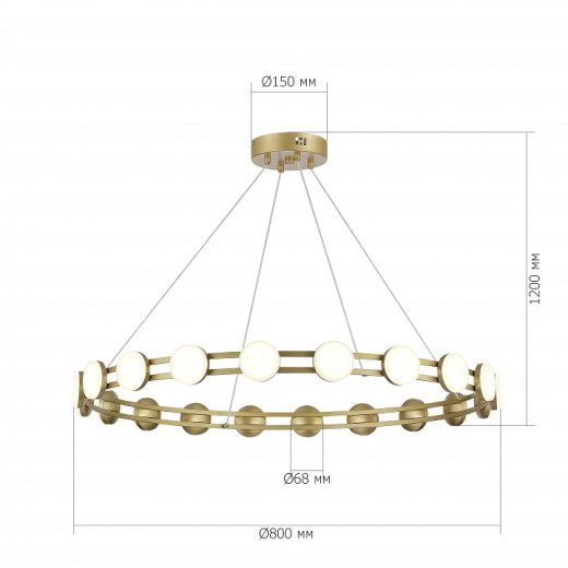 Подвесная люстра ST-Luce MONRO SL6610.203.20