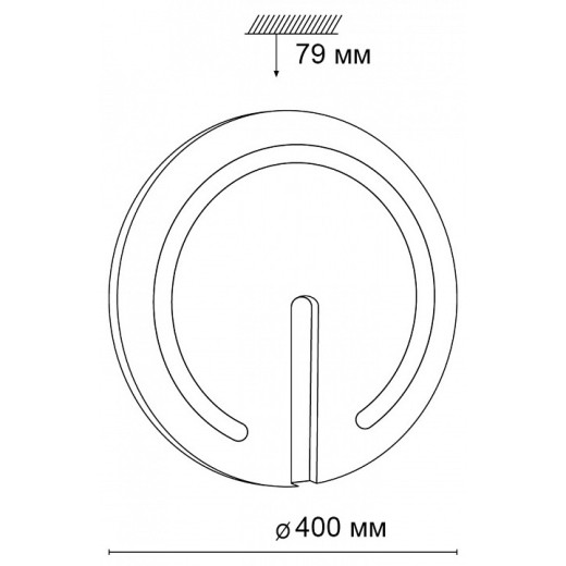 Накладной светильник Sonex Button 3041/DL