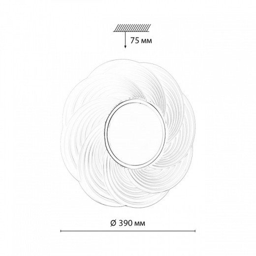 Накладной светильник Sonex Bigo 7687/DL