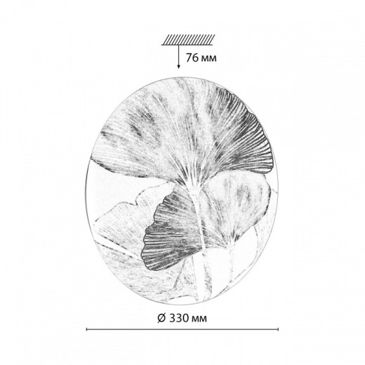 Накладной светильник Sonex Floren 7747/CL