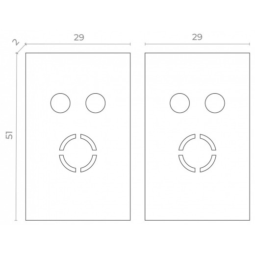 Заглушка для трека ST-Luce Skyflat ST068.509.13