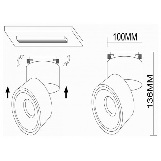Светильник на штанге ST-Luce ST652 ST652.446.12