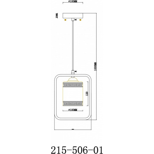 Подвесной светильник Velante  215-506-01