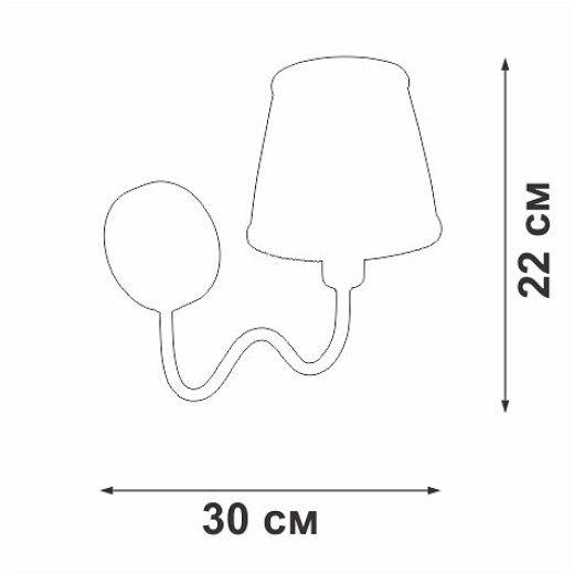 Бра Vitaluce V1848 V1848-8/1A