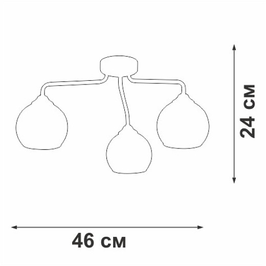 Потолочная люстра Vitaluce V3096 V3096-9/3PL