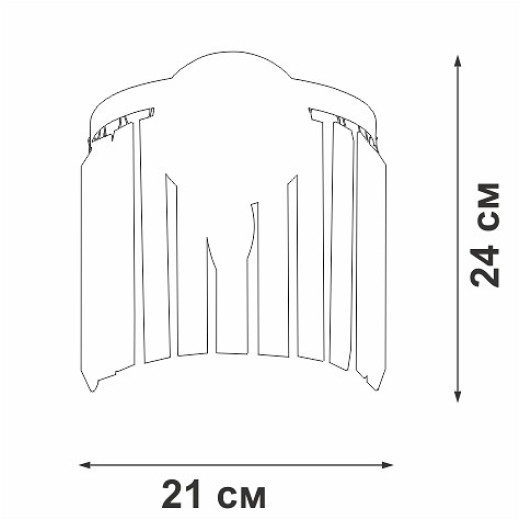 Накладной светильник Vitaluce V5151 V5151-9/1A