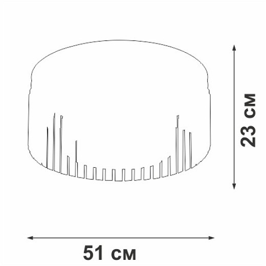 Потолочная люстра Vitaluce V5180 V5180-1/8PL