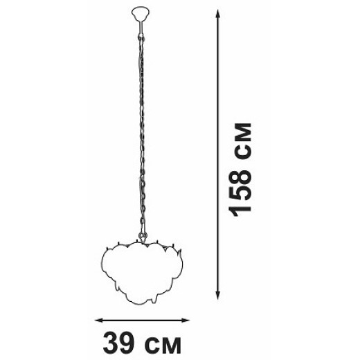 Подвесная люстра Vitaluce V5315 V5315-9/5