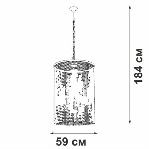 Подвесная люстра Vitaluce V5817 V5817-7/6