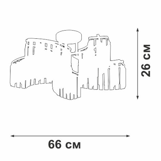 Потолочная люстра Vitaluce V5884 V5884-0/10PL