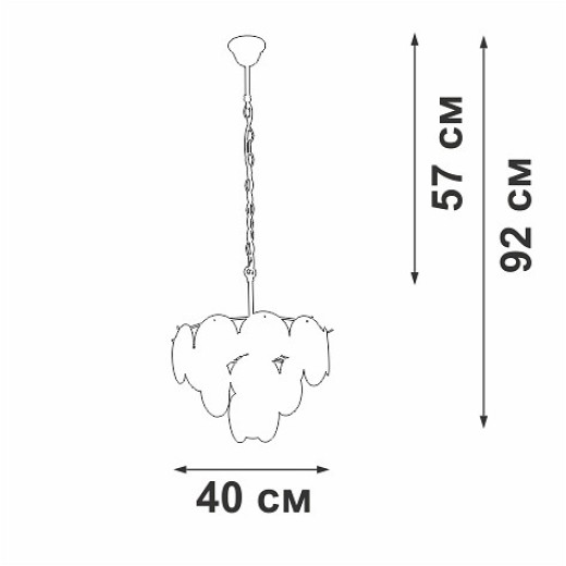 Подвесная люстра Vitaluce V5889 V5889-8/5
