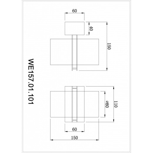 Бра Wertmark Paula WE157.01.101