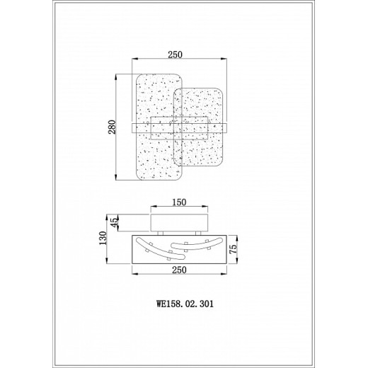 Бра Wertmark Nelly WE158.02.301