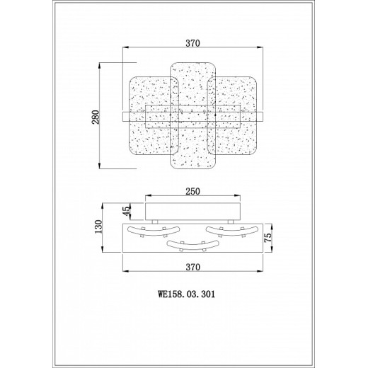 Бра Wertmark Nelly WE158.03.301