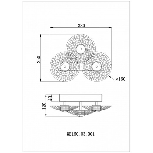 Бра Wertmark Pamela WE160.03.301