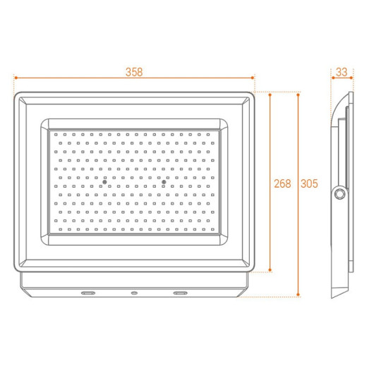 Настенно-потолочный прожектор Wolta WFL-200W WFL-200W/06