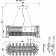 Подвесная люстра Zortes Ice Queen ZRS.30514.9
