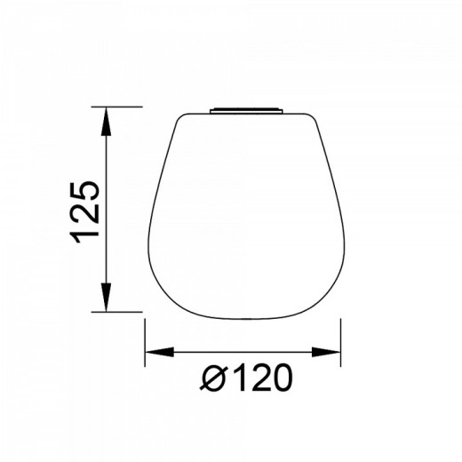 Плафон стеклянный Mantra Andromeda 9347