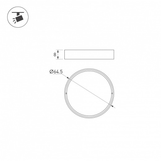 Сотовый фильтр Arlight ARTIFACT 057155