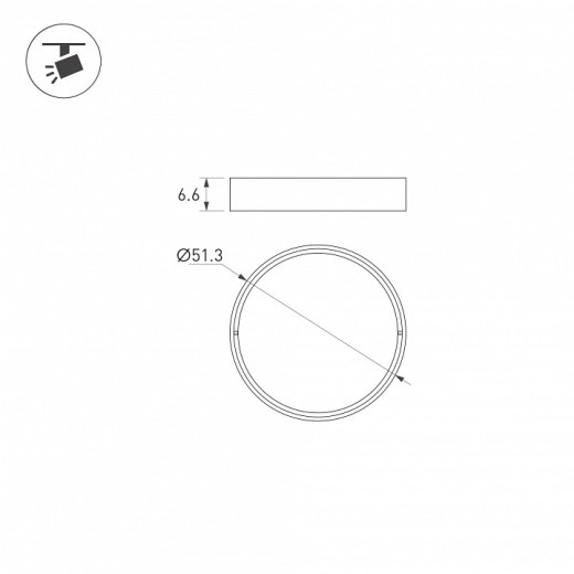 Линза Arlight ARTIFACT 057136