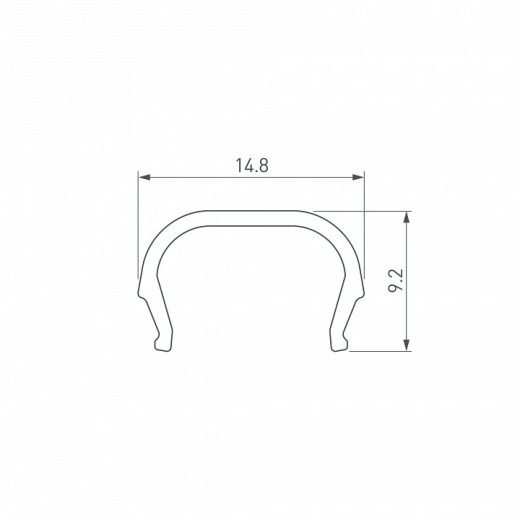 Рассеиватель Arlight LINE 061085