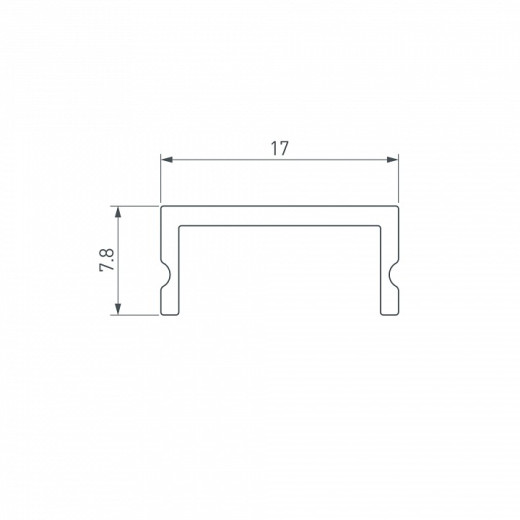 Рассеиватель Arlight SL-W17 061011