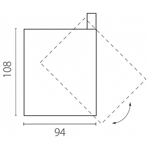 Плафон металлический Lightstar Alta Base 215446