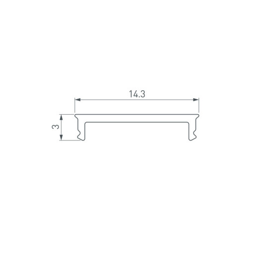 Рассеиватель Arlight SL-SLIM15 065381
